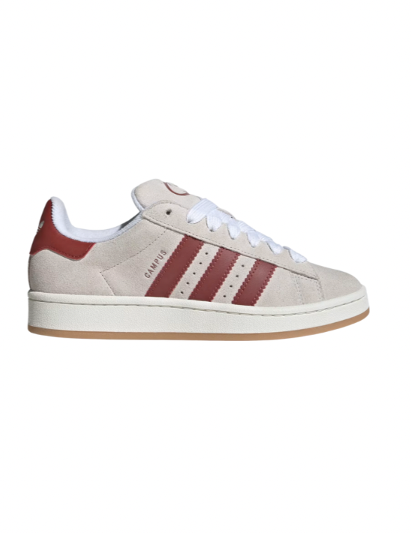 Adidas Campus 00s Crystal White / Core White / Preloved Ruby