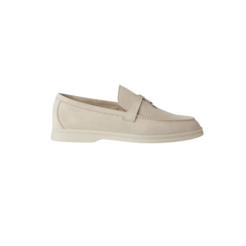 Loropiana Charms Walk Loafers Powder Pearl