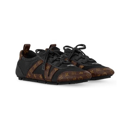 LV Sneakerinae Black And Brown Monogram