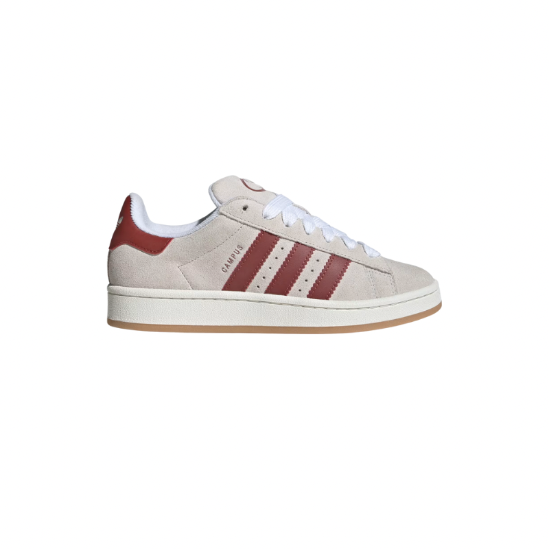 Adidas Campus 00s Crystal White / Core White / Preloved Ruby