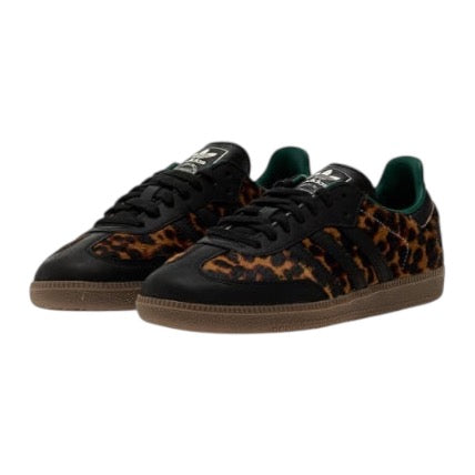 Adidas Samba Leopard – Collegiate Green 2025