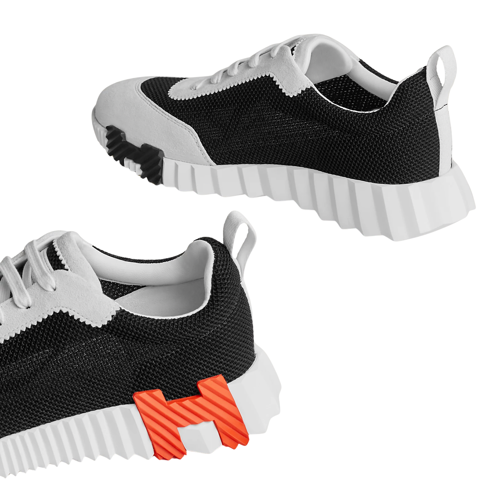 Hermes Bouncing sneaker Noir / Blanc