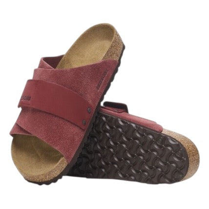 Birkenstock Kyoto Nubuck Leather/Suede – Zinfandel