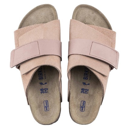 Kyoto Birkenstock Soft Footbed Nubuck/Suede Leather