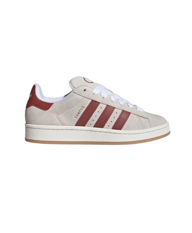 Adidas Campus 00s Crystal White / Core White / Preloved Ruby