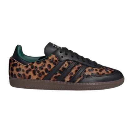 Adidas Samba Leopard – Collegiate Green 2025