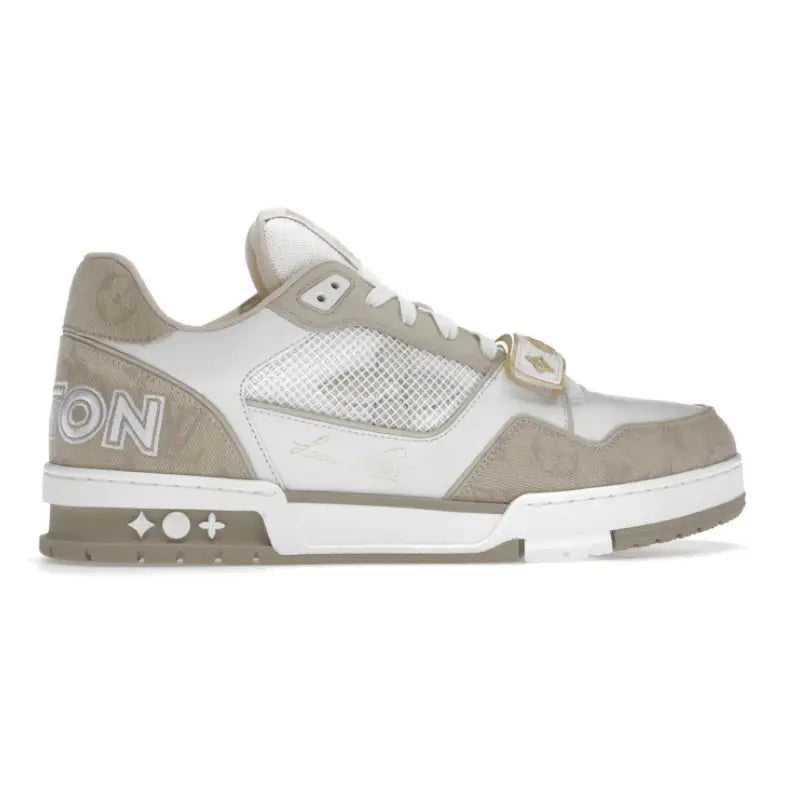 LOUIS VUITTON LV Trainer 'Beige White'