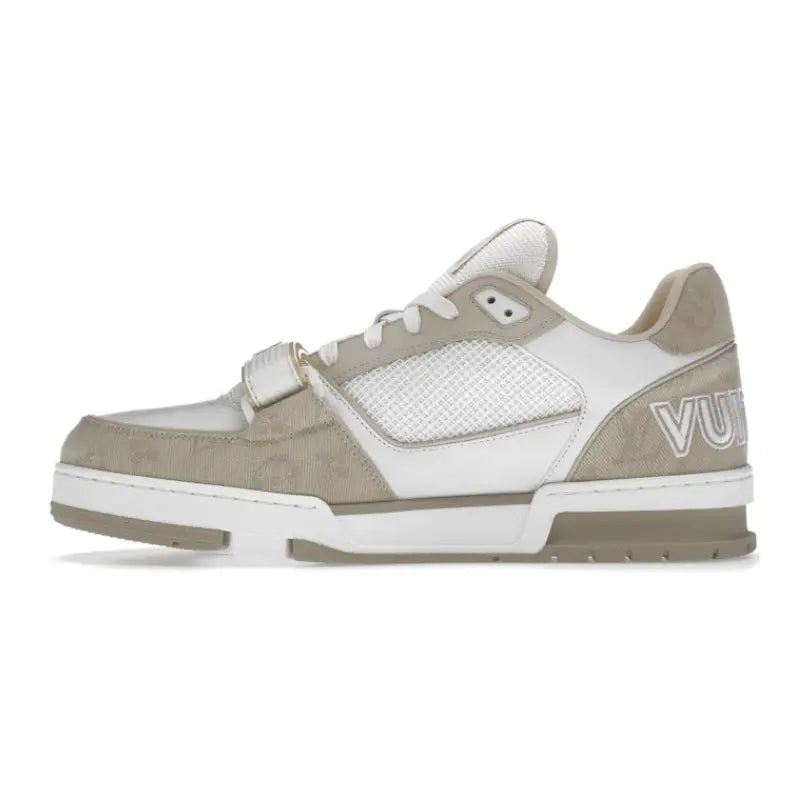 LOUIS VUITTON LV Trainer 'Beige White'