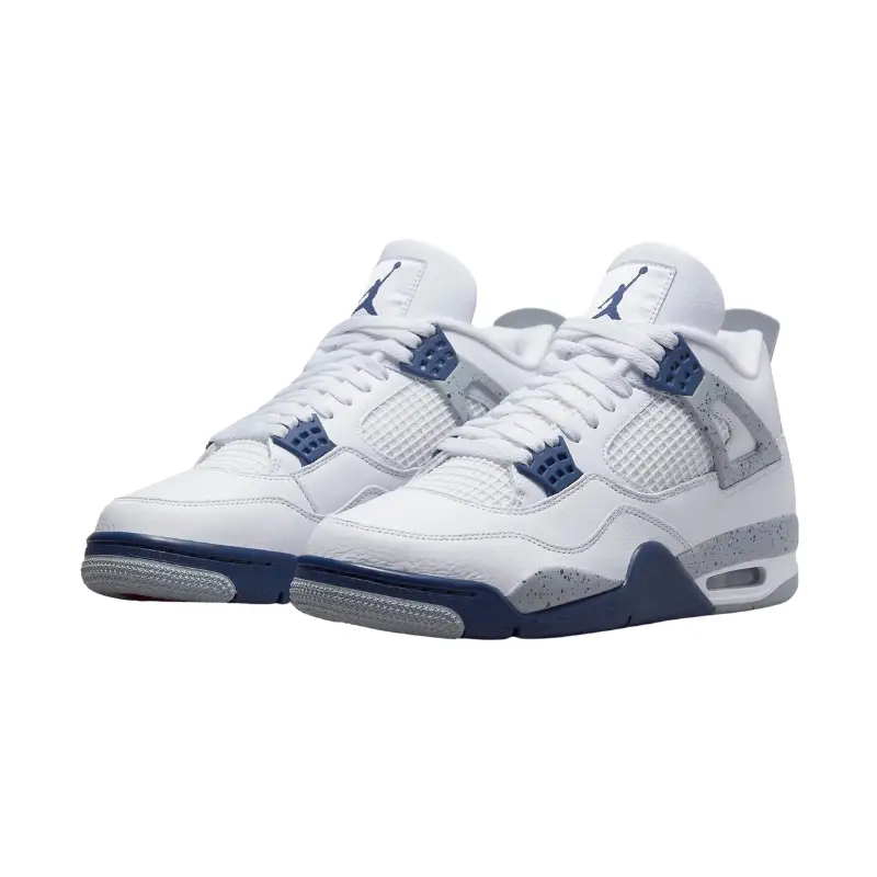 Jordan 4 – White Midnight Navy